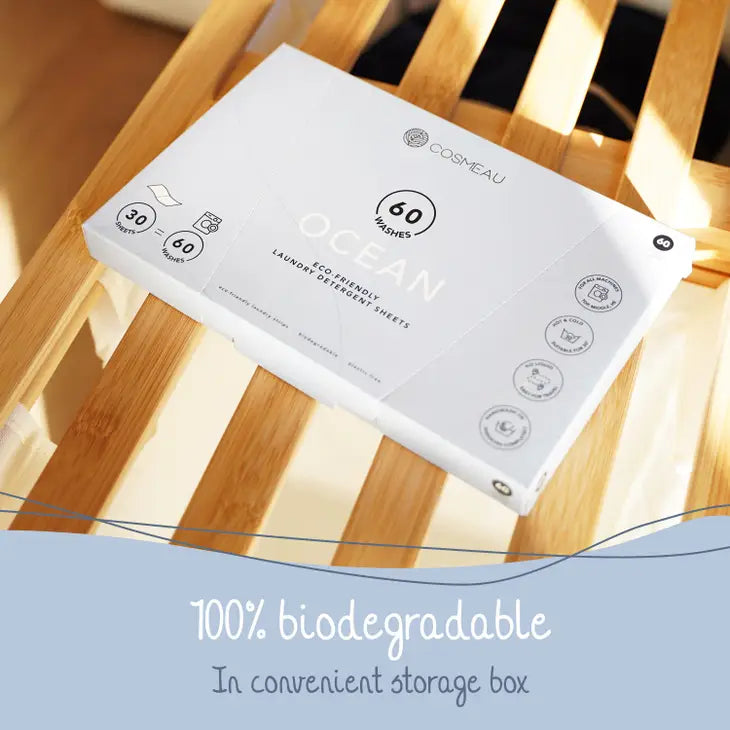 Cosmeau Laundry Detergent Sheets - Eco Friendly