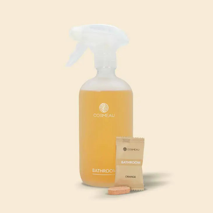 Cosmeau Bathroom Spray Bottle Frosted White (Orange, Purple, Blue)