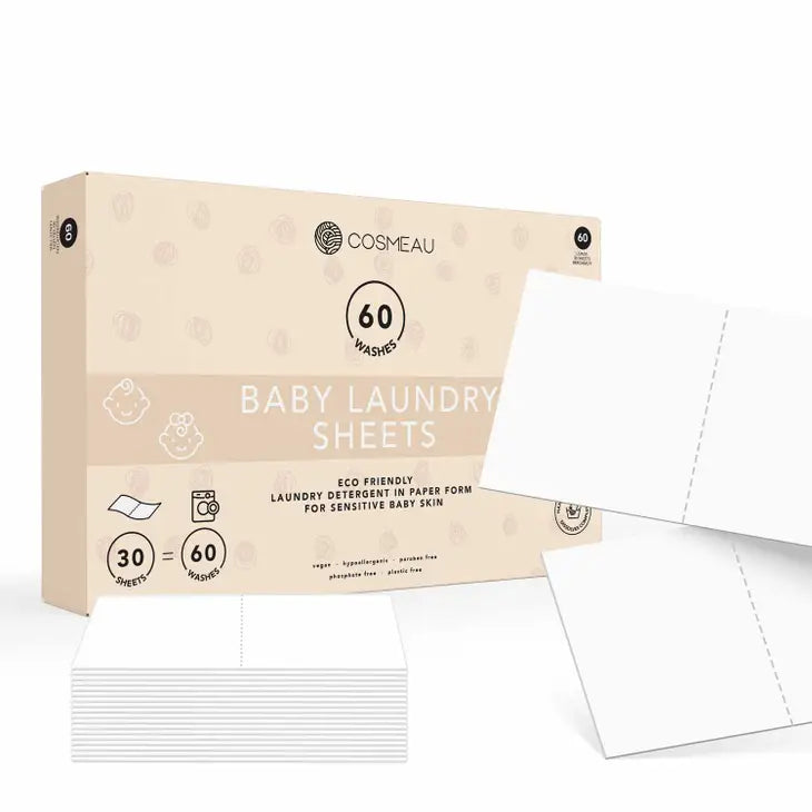 Cosmeau Laundry Detergent Sheets - Eco Friendly